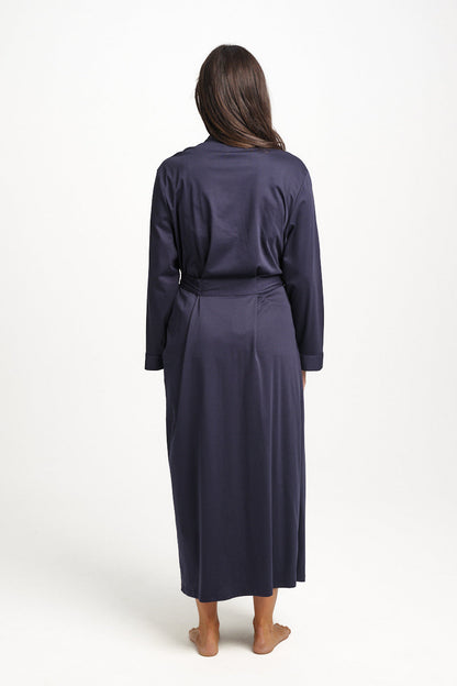 Supima Cotton Robe - Midnight