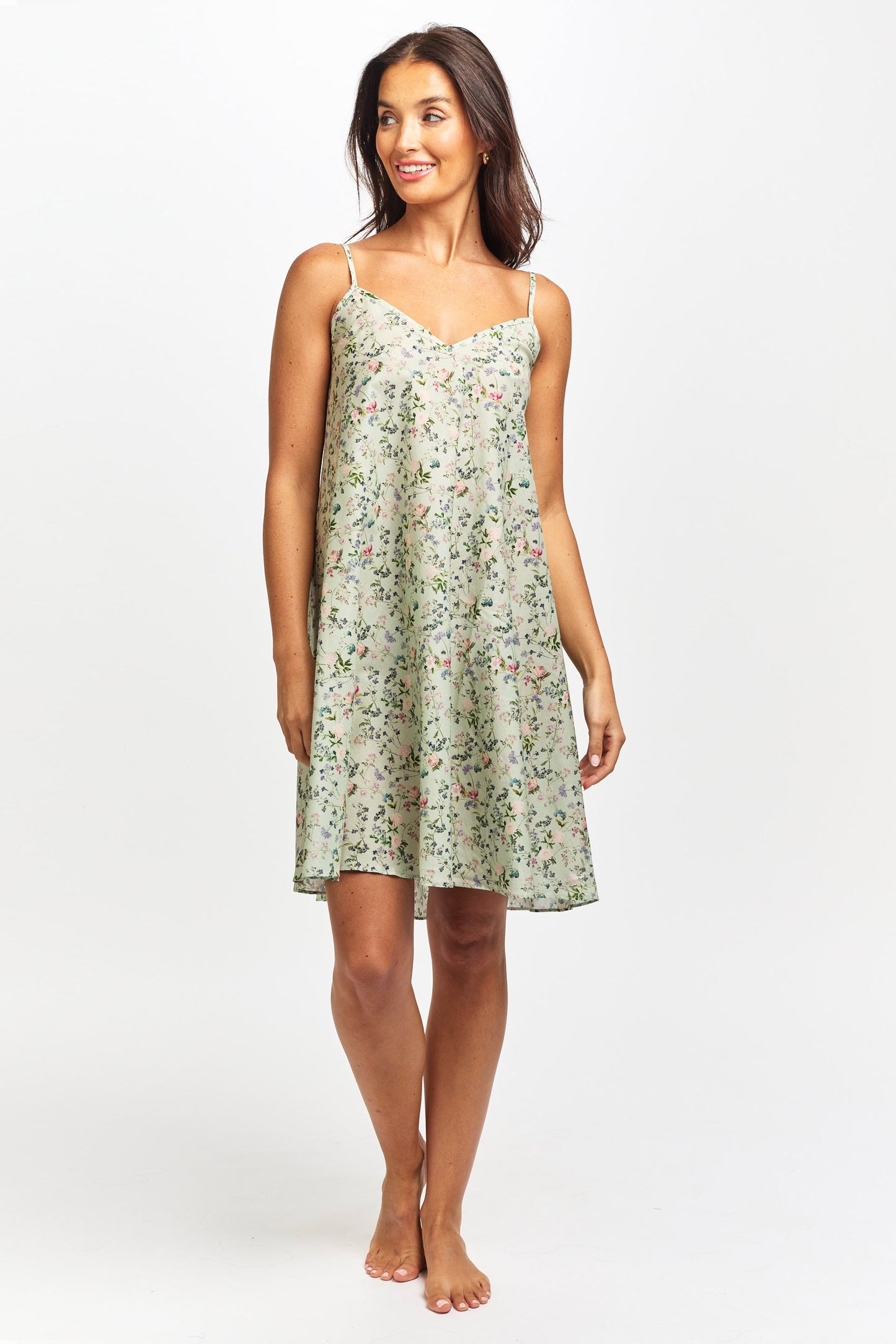 LL COTTON VOILE BOTANICA MINT