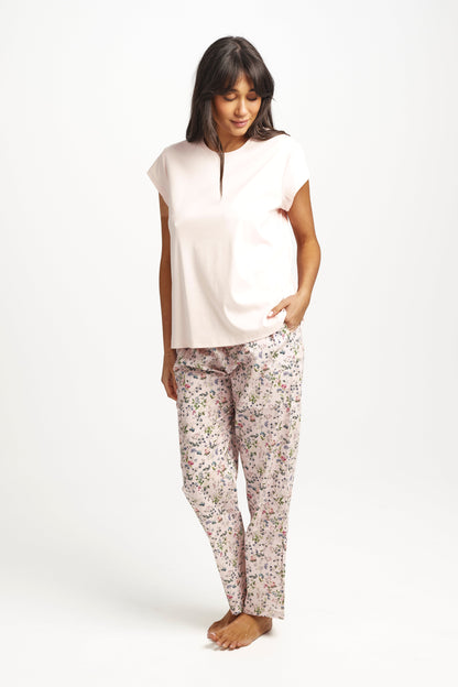 New Supima Cotton Tee RoseWater