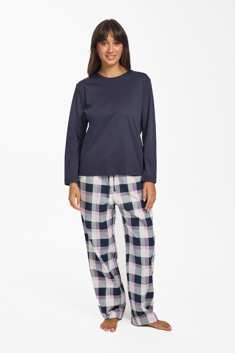 Supima Cotton Crew Navy